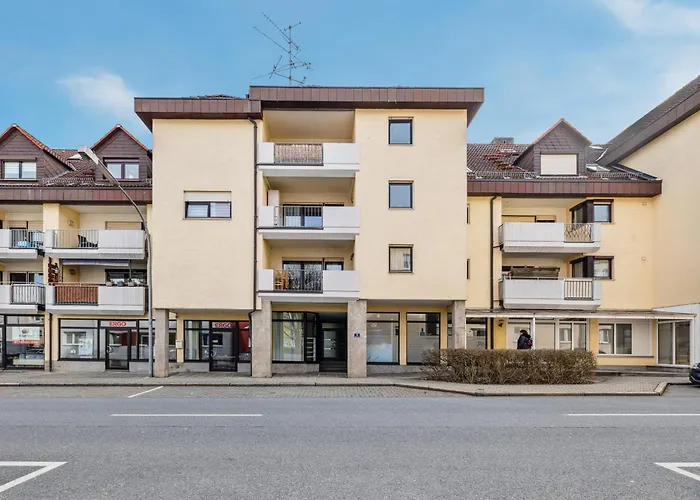 Malou Zentrumsnah Mit Kaffee-teebar, Arbeitsplatz, Balkon Und Kostenlosen Stellplatz Bayreuth